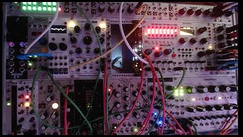 30min of ambient w/ Mutable Instruments Rings+Plait, 4ms Ensemble Oscillator, Make Noise telHarmonic