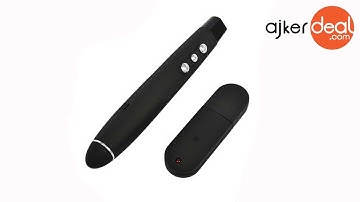 Wireless Presenter with laser pointer | Wirless Power Point Presenter Remote Control