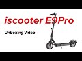 How to Assemble E9 Pro E Scooter | iScooter E9Pro Unboxing