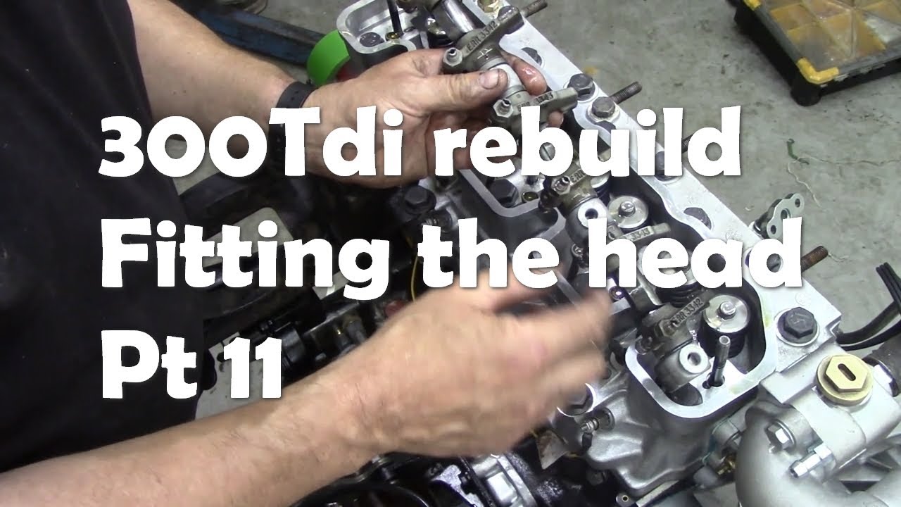 Переборка 300Tdi. Установка головки блока цилиндров, часть 11.