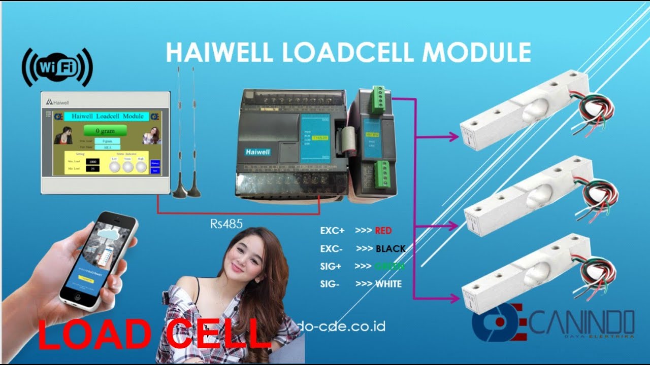Haiwell PLC Loadcell Module