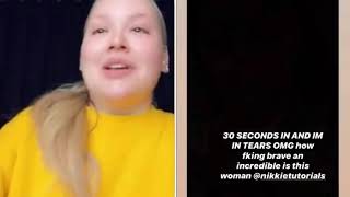 NIKKIE TUTORIALS REACTION TO THE LOVE FROM HER FANS AFTER HER COMING OUT VIDEO.