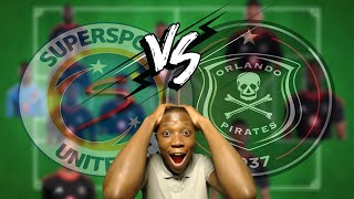 ORLANDO PIRATES LINE UP VS SUPERSPORT UNITED PREDICTED!