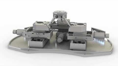 PlanarPod 6-DOF Motion Platform / Vacuum 6-Axis Robotic Parallel Positioning System: by PI miCos