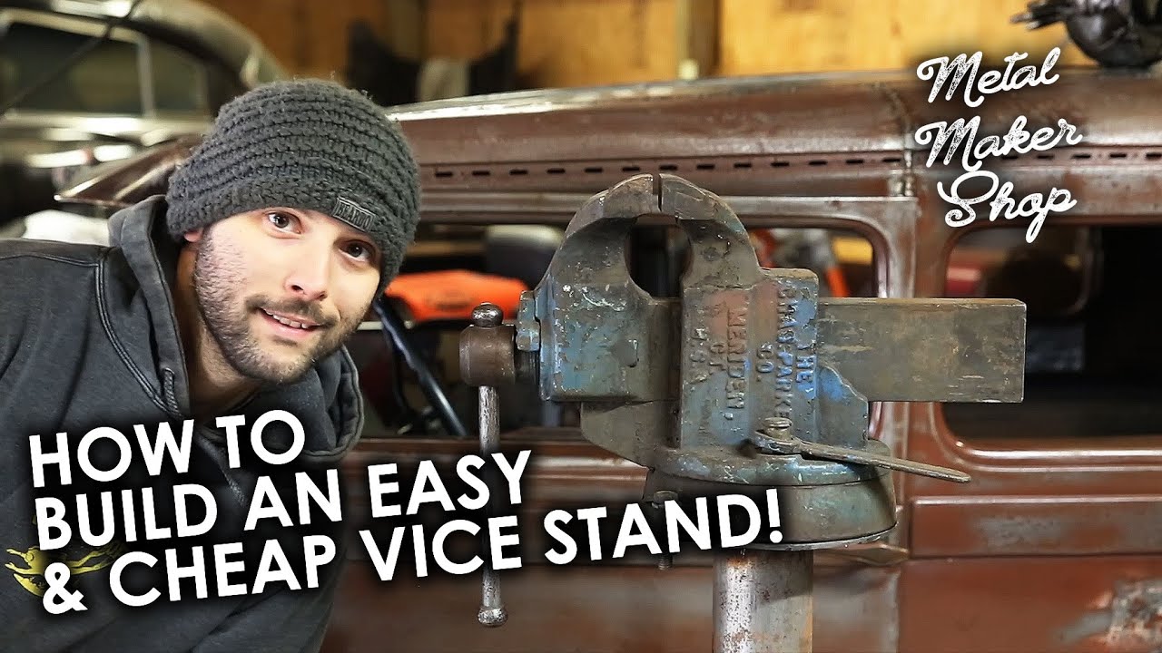 How to Build an Easy and Cheap Vise Stand YouTube