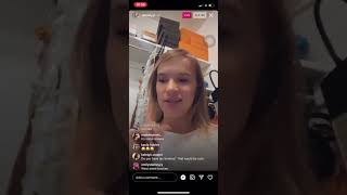 Kyra Sivertson Instagram Live (January 2022)