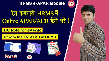 How to fill online APAR in HRMS | DC Role for eAPAR | Filling Emp Personal Data|Part-3 | Ravi Jorwal