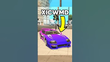 How to Make Cars Invisible In GTA San Andreas #gta#gtasanandreas #shorts