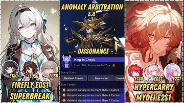 V4 | Firefly E0S1 SuperBreak x Hypercarry Mydei E2S1 | New Anomaly Arbitration 3.8 #firefly #mydei