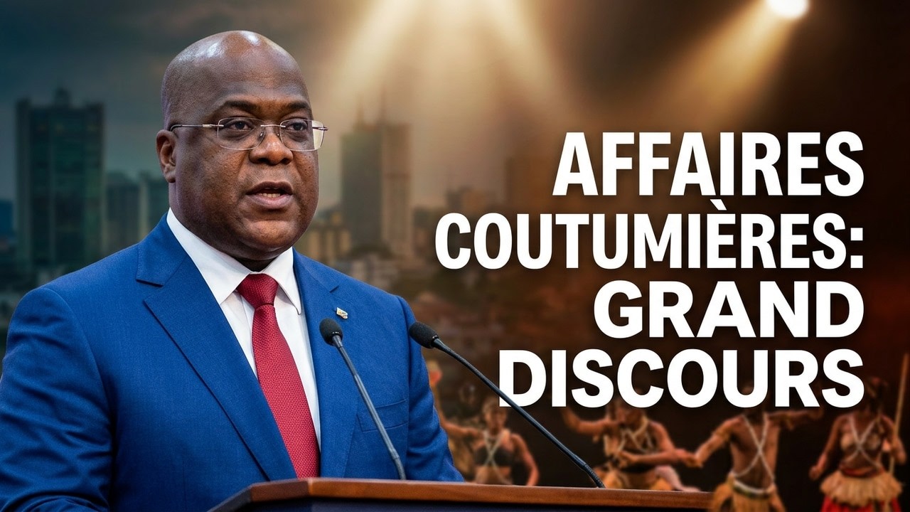 #RDC Forum National Affaires Coutumières | Discours des officiels en direct de Kinshasa