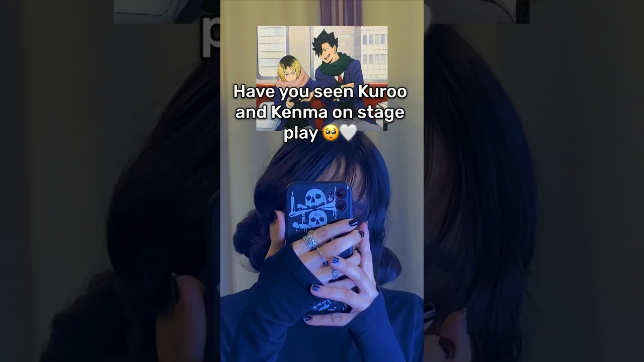 Have you seen Kuroo Kenma’s stage actors 🥺🤍✨ 