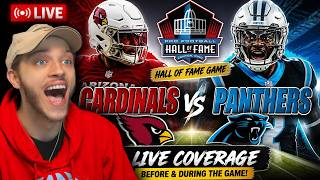 🔴 LIVE: Cardinals vs Panthers | NFL Hall of Fame Game 2026