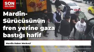 Mardin- Sürücüsünün Fren Yerine Gaza Bastığı Hafif Ticari Araç, 4 Araca Çarptı