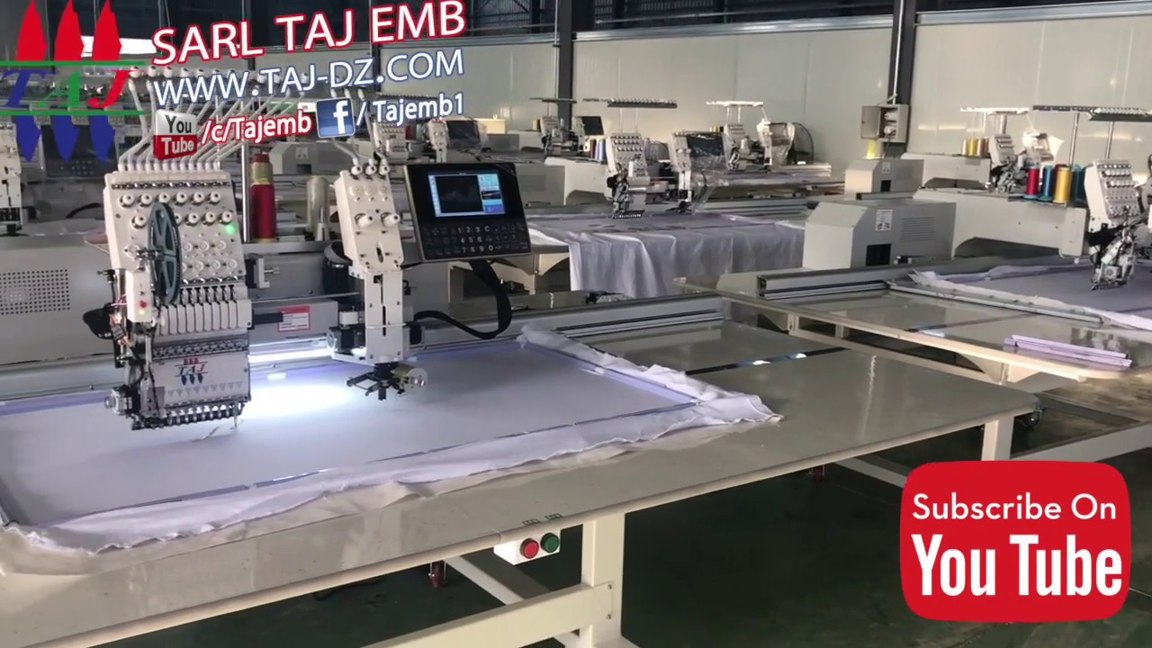 SARL TAJ EMB. المكنة TAJ1201+1 الجديدة كليا