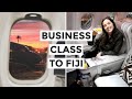 We flew BUSINESS CLASS to FIJI for UNDER $100!