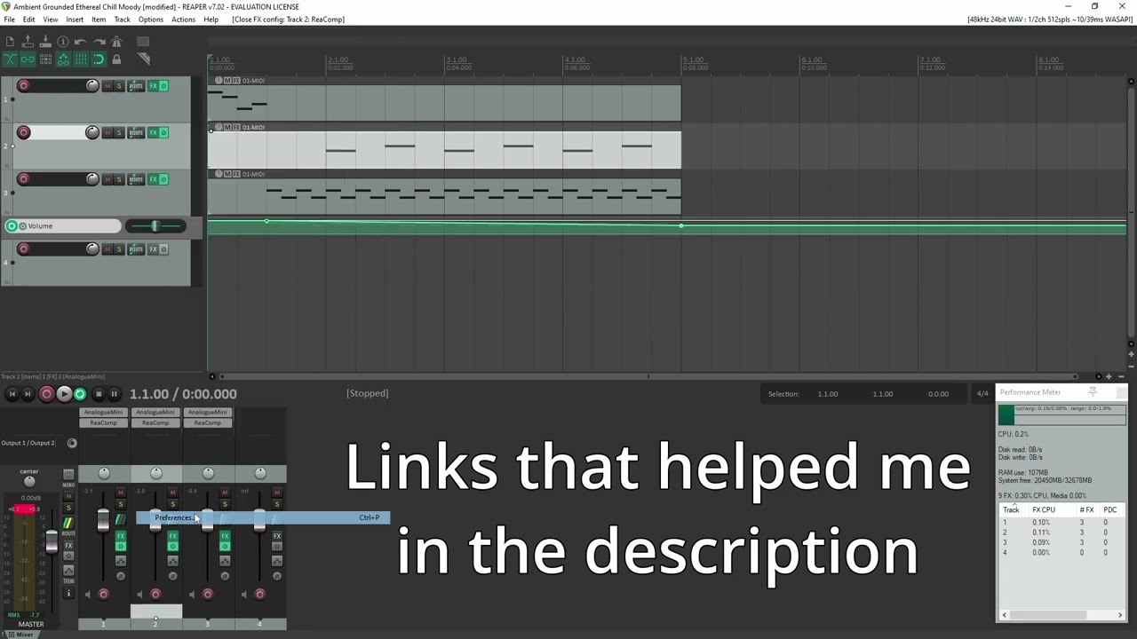 REAPER Pop or Click in loop envelope fix