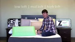 MALOUF Zoned Dough Memory Foam Pillow Review