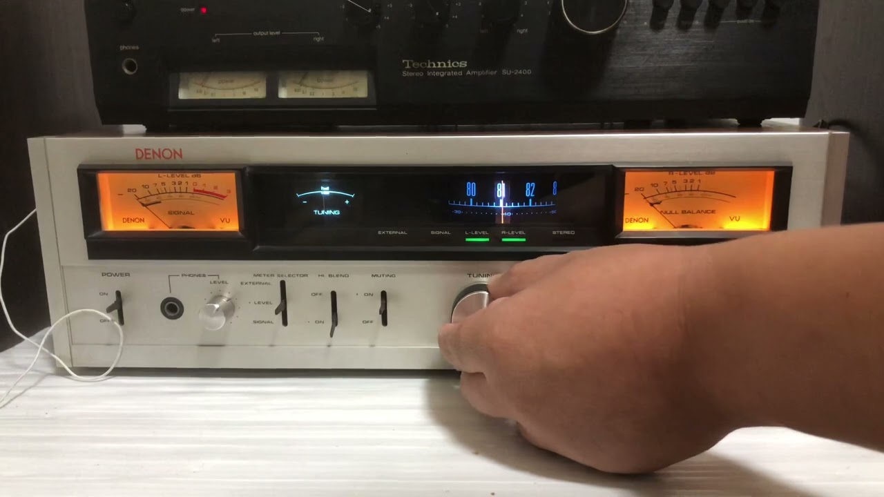 DENON TU-500 FMステレオチューナー 【公式通販】