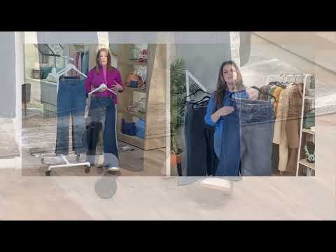 Denim & Co. Canyon Retreat Heartland Denim Flare Leg Jean on QVC - YouTube