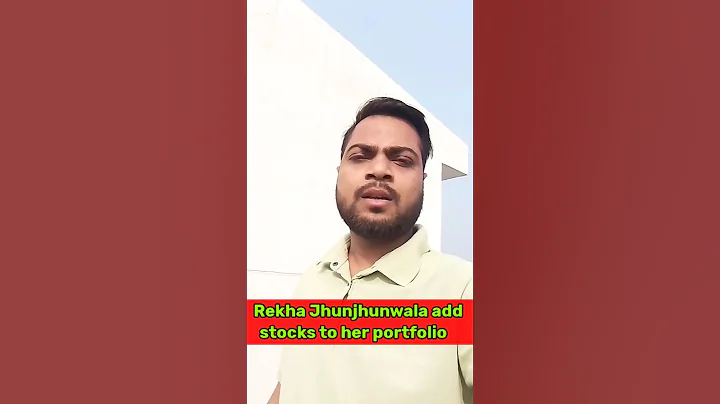Rekha Jhunjhunwala new stocks portfolio 😵‍💫✨ #sharemarket #investing #investor #stocks