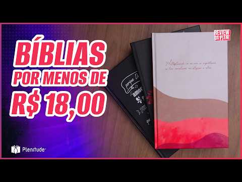 Bíblia de capa dura por menos de R$ 18?