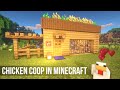 How to make a simple chicken coop in Minecraft