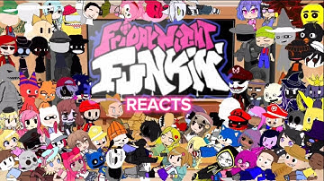 Friday night funkin mod characters react: PART 50