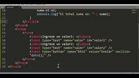 03 Sumar dos numeros en javascript
