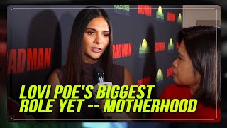 Here In Hollywood Lovi Poe Takes On Hollywood And Motherhood With Ease Abs-Cbn News