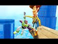 GTA 5 - Toy Story Ragdolls (Buzz, Woody, Jessie)
