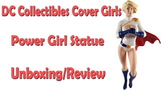 An unboxing and review video of the DC Collectibles Cover Girls Pow...