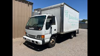 Lot 6A: 1997 ISUZU NPR BOX TRUCK