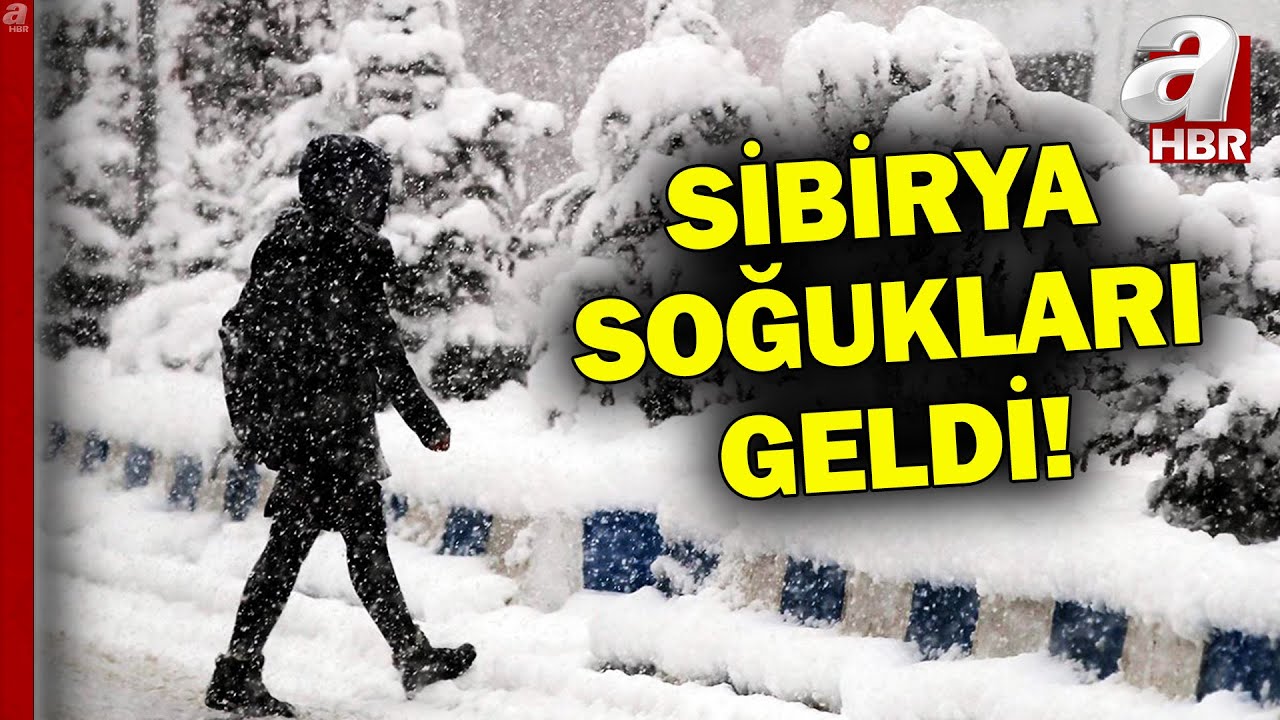 Doğu Anadolu'da Sibirya Soğukları! Erzurum'da Sıcaklık -24 Derece!  | A Haber