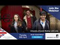 Webinar: Studying an English Masters at Leeds University
