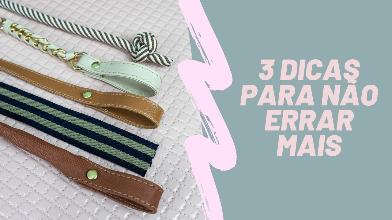 3 DICAS DE COMO REFORÇAR A ALÇA DA SUA BOLSA NA HORA DE COSTURAR | EDUARDO GOIS