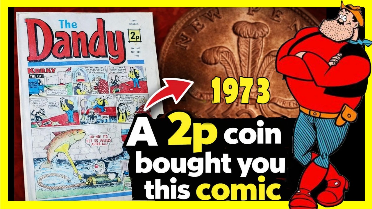 A Dandy Comic From October 1973 😀🤣🤣 - YouTube