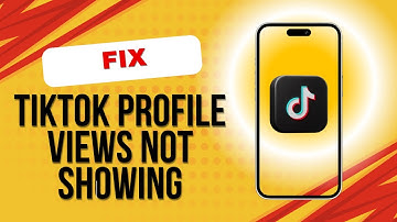 How to Fix TikTok Profile Views Not Showing (2025 Updated Guide)