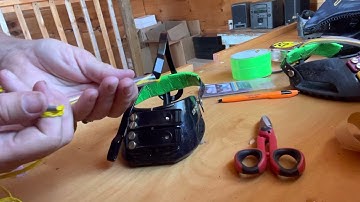 Adding mud strap sleeves to your mud straps