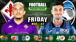 FOOTBALL PREDICTIONS TODAY 22 MAY | SERIE A, COUPE FRANCE, PREMIER DIVISION IRELAND | CORNERS TIPS screenshot 3
