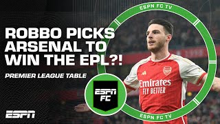 Stewart Robson picks ARSENAL to win the Premier League title?! | ESPN FC