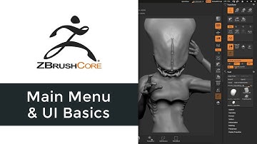 ZBrushCore: Main Menu & UI #AskZbrush