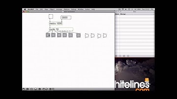 Max/Msp Basics (Metro + Cycle) Barnsley College