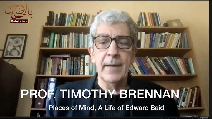 Prof. Timothy Brennan, talks about his New Book,  ...