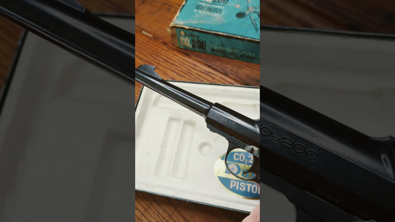 Daisy Model 200 CO2 powered pistol!? No O-rings needed!