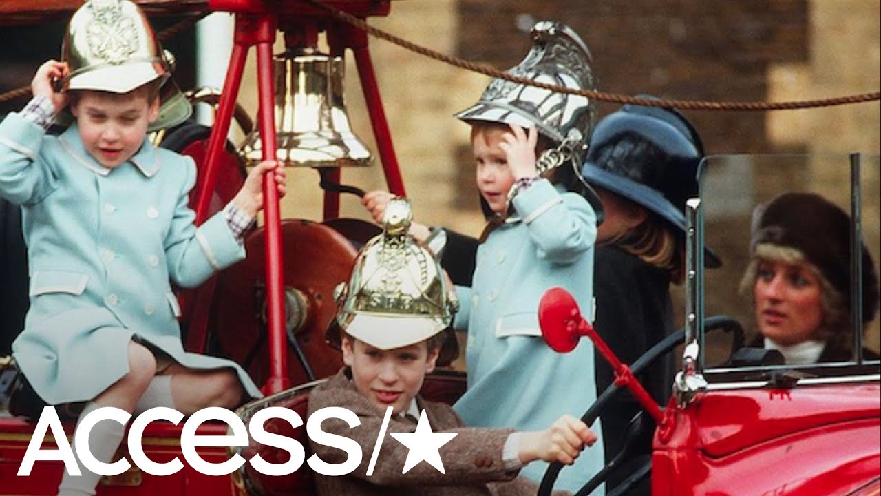 Prince William Shares Adorable Throwback Pic Of Him And Prince Harry With Mom Princess Diana