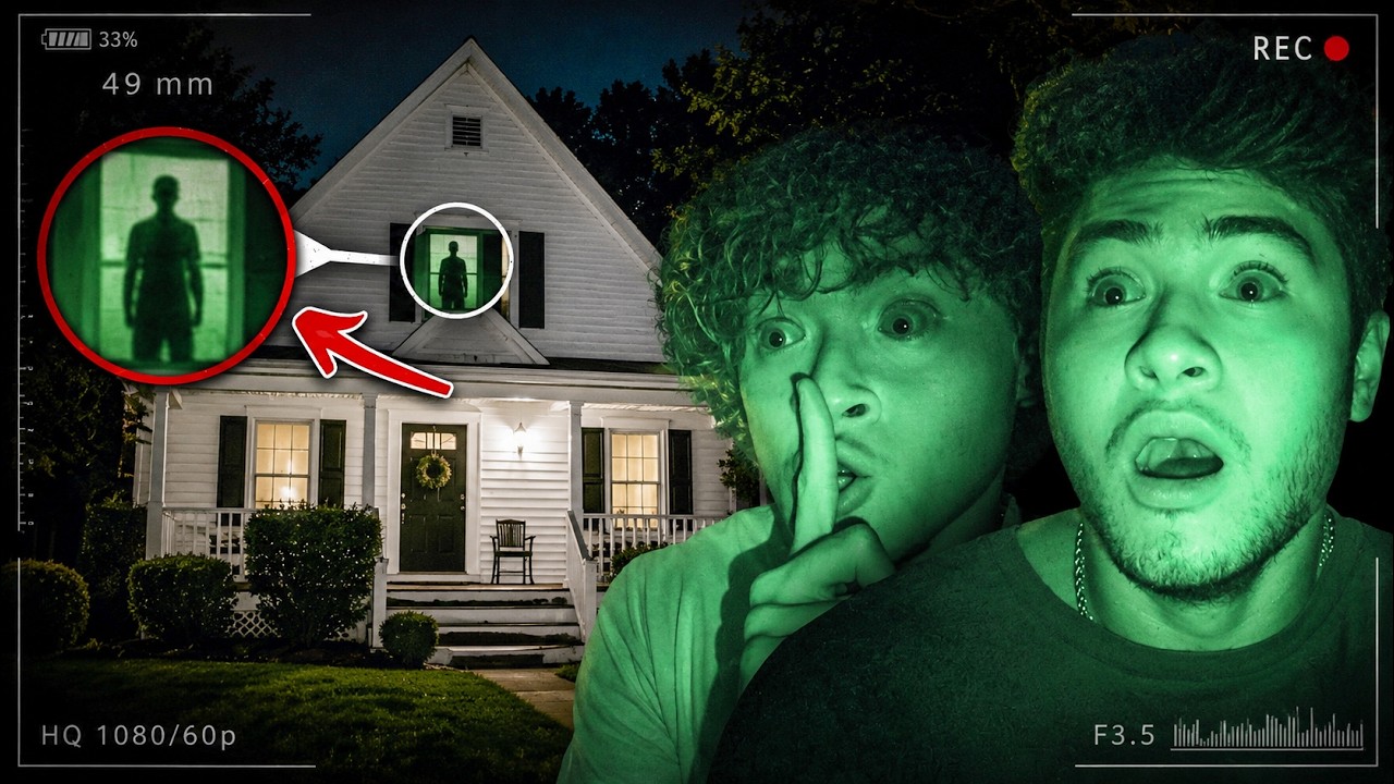 24 HOUR OVERNIGHT CHALLENGE in FRIENDS HOUSE *SNEAKY*