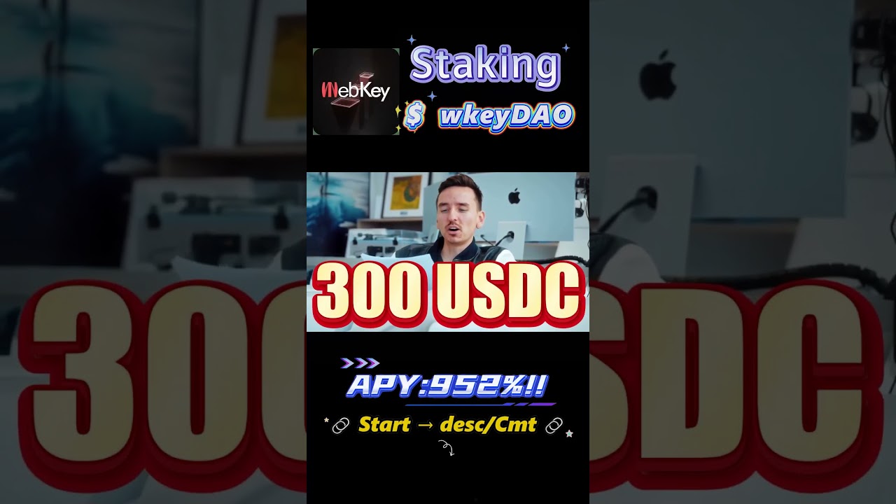 Stake wkeyDAO WebKey – High Yield Farming Secrets 