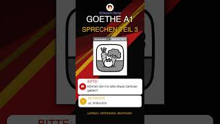 Goethe A1 Sprechen Teil 3 | Gemüse 🥦