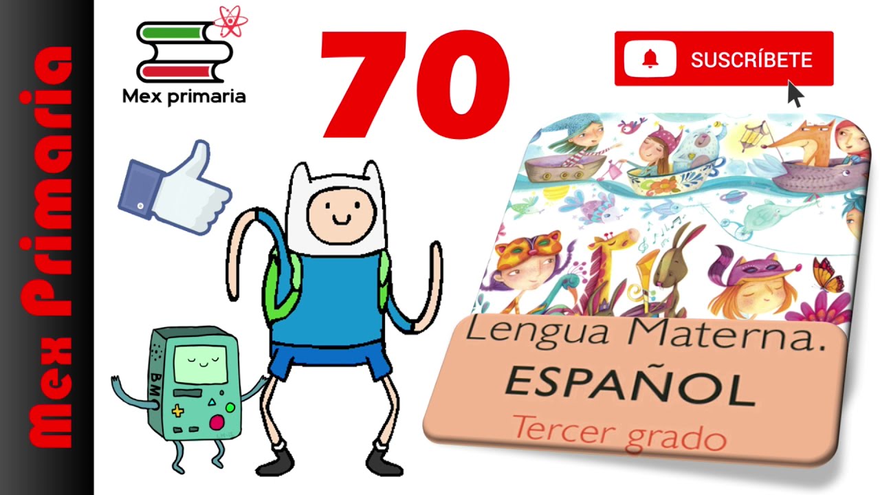 ESPAÑOL 3 paginas, 70, español 3 pag, 70, Lengua Materna español 3 pag