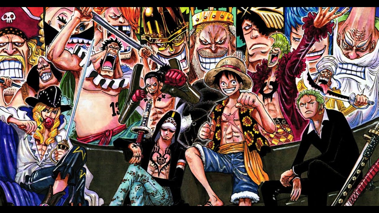 ONE PIECE - All new Bounties of Mugiwara (Straw Hat crew) and all new captains of straw hat ...